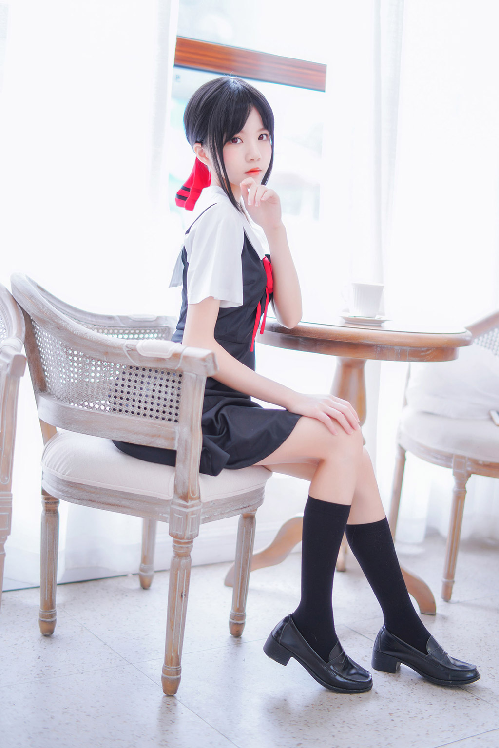 櫻桃喵《四宮輝夜》 [蘿莉COS] 寫真集[10P