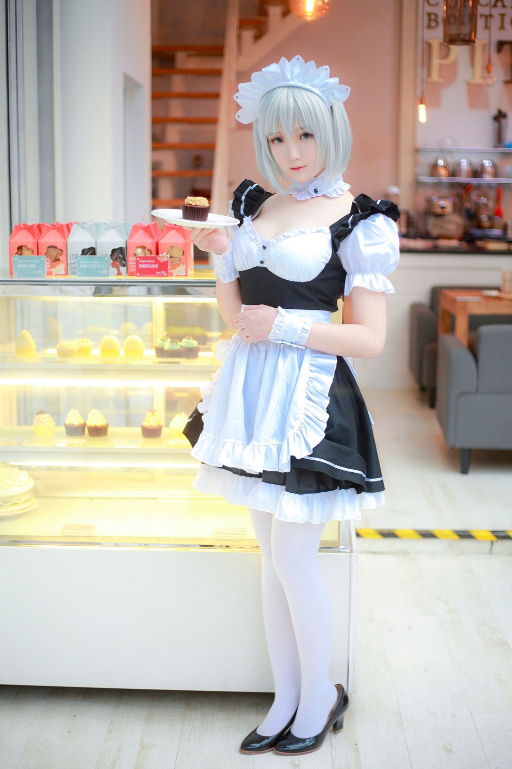 一小央泽《武士刀与水手服 女仆鸢一折纸》 [Cosplay美女] 写真集[31P]