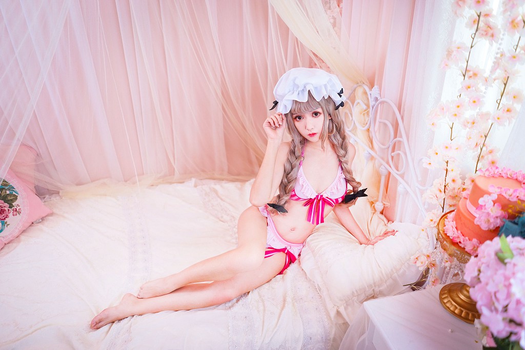 鳗鱼霏儿《女仆+兽耳+黑丝》 [Cosplay福利] 写真集[33P