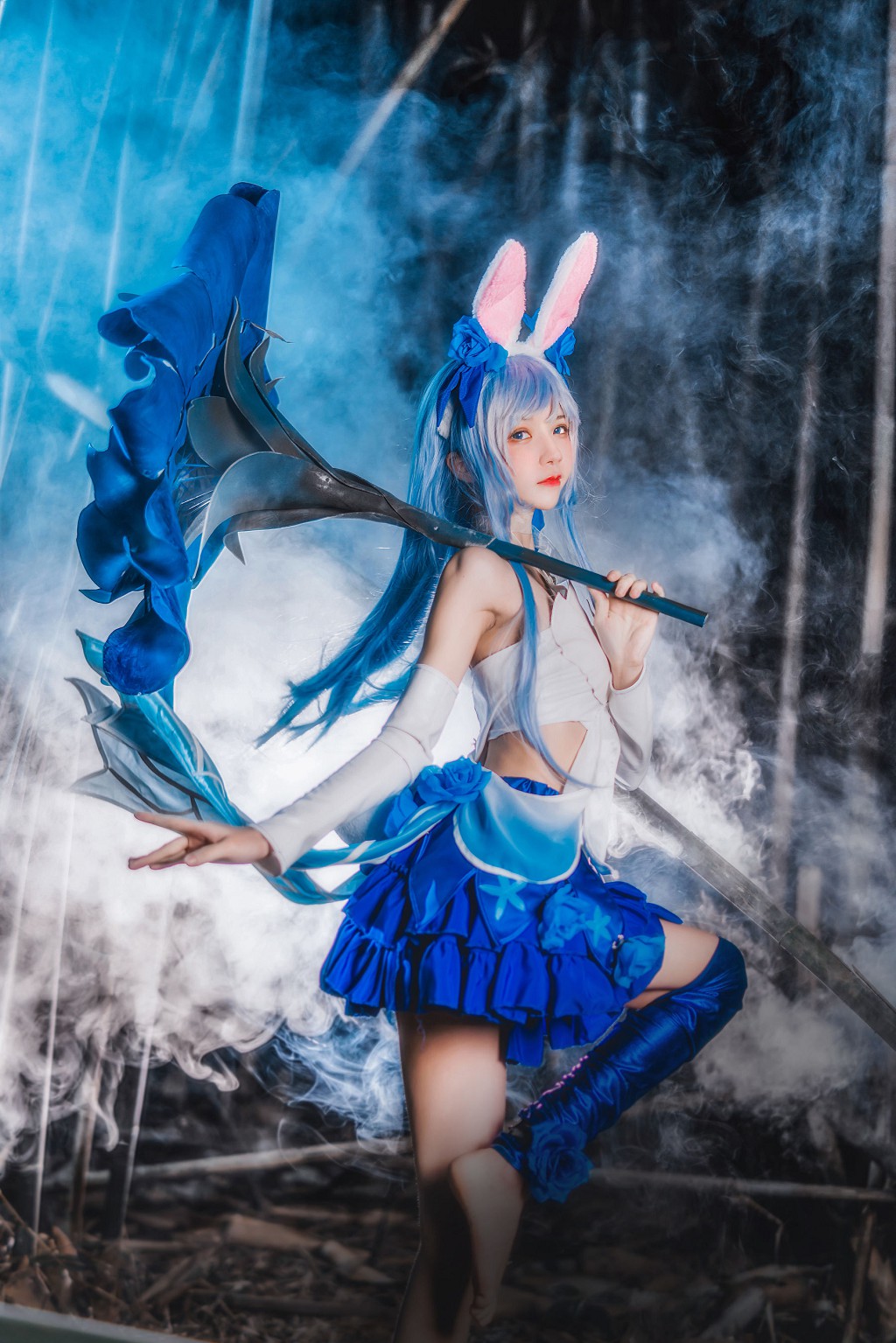 桜桃喵《灶门祢豆子 花间舞》 [Cosplay美女] 写真集[34P]