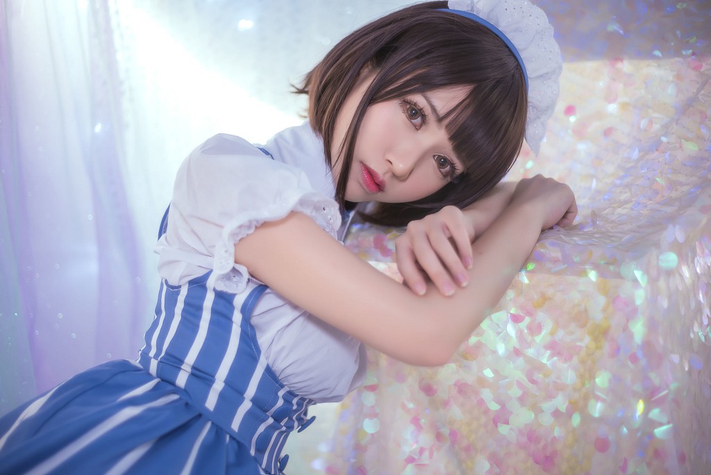 鰻魚霏兒《加藤惠+女僕+獸耳+櫻桃之戀》 [Cosplay美女] 寫真集[36P
