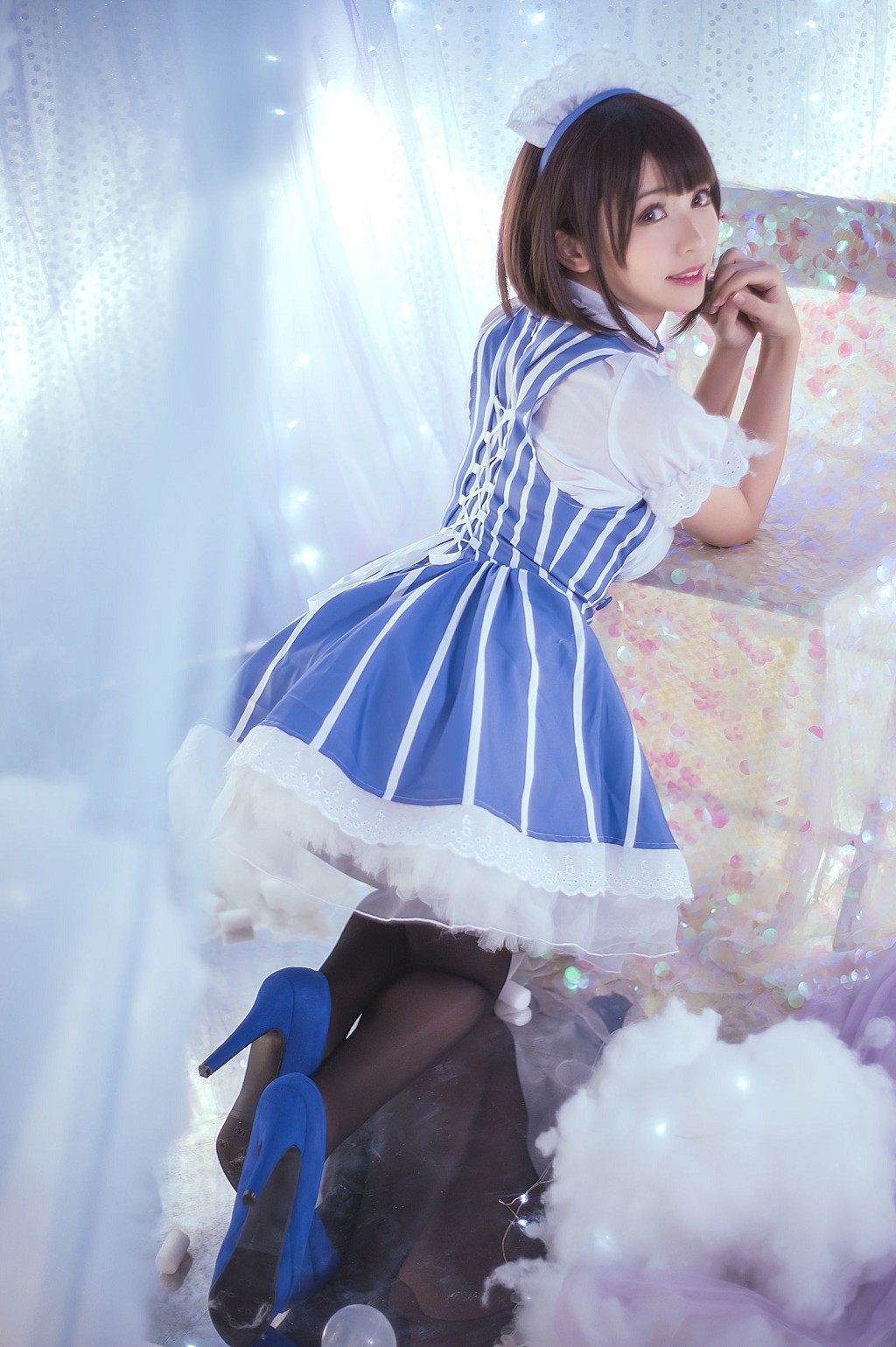 鰻魚霏兒《加藤惠+女僕+獸耳+櫻桃之戀》 [Cosplay美女] 寫真集[36P