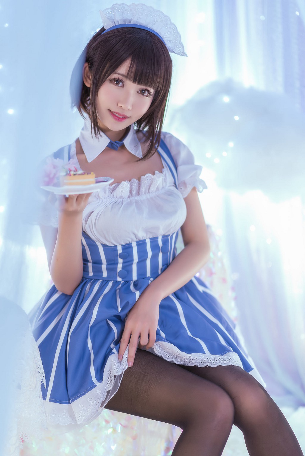 鰻魚霏兒《加藤惠+女僕+獸耳+櫻桃之戀》 [Cosplay美女] 寫真集[36P