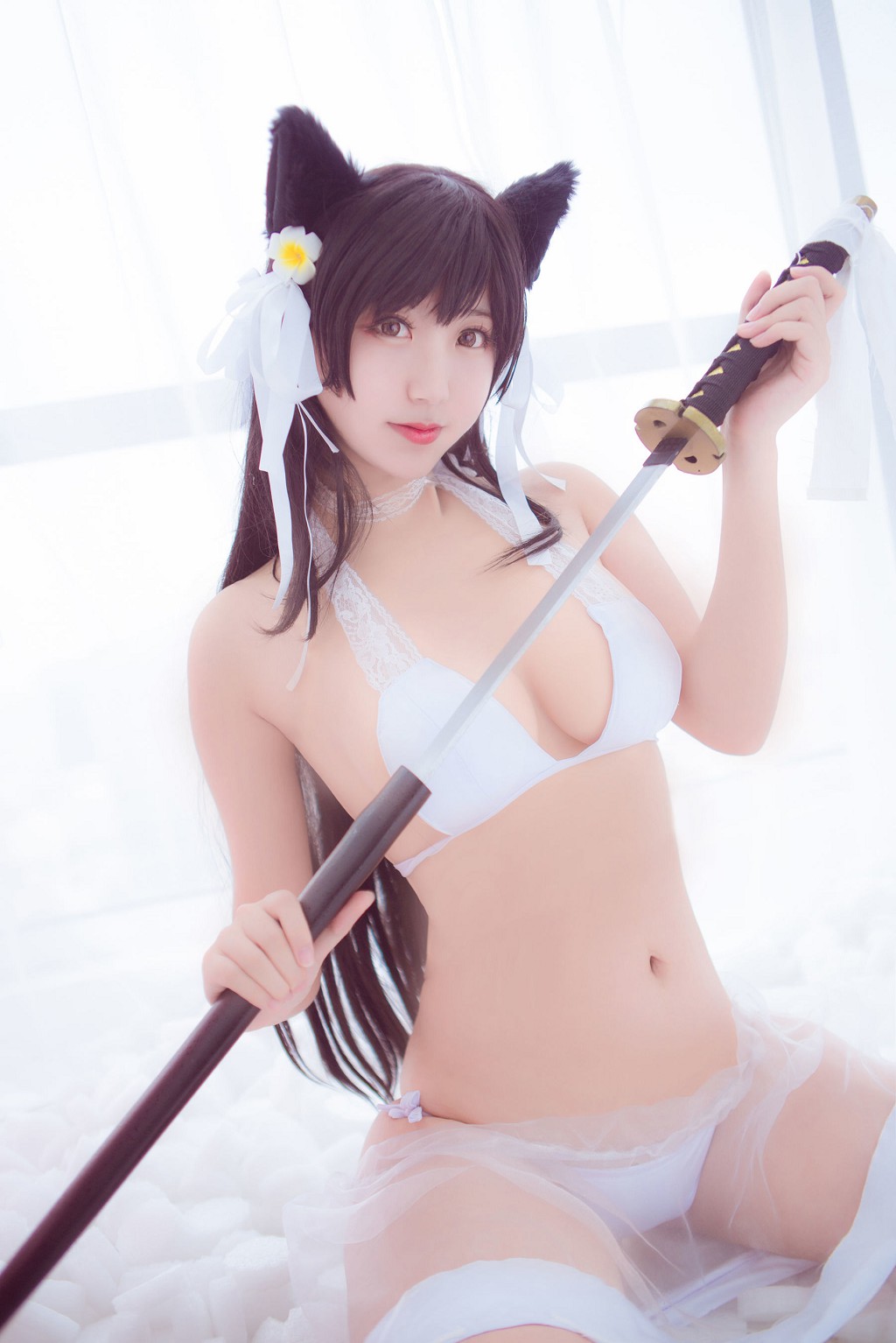 黑川《愛宕泳衣 JK百合》 [Cosplay美少女] 写真集[35P