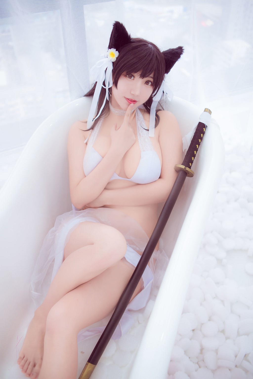 黑川《愛宕泳衣 JK百合》 [Cosplay美少女] 写真集[35P