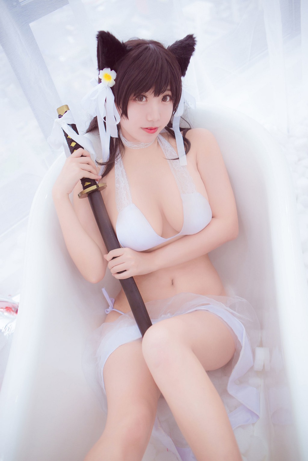 黑川《愛宕泳衣 JK百合》 [Cosplay美少女] 写真集[35P