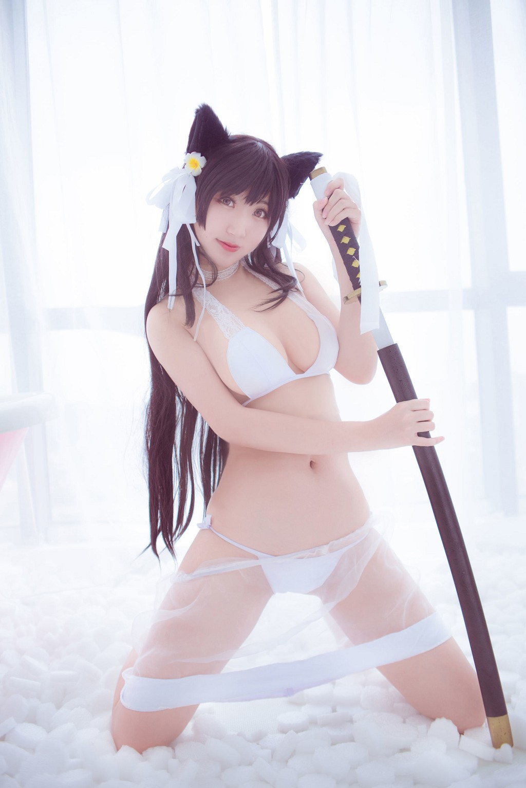 黑川《愛宕泳衣 JK百合》 [Cosplay美少女] 写真集[35P
