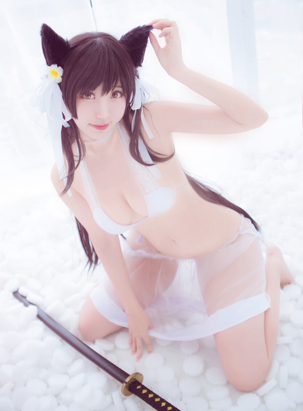 黑川《愛宕泳衣 JK百合》 [Cosplay美少女] 写真集[35P