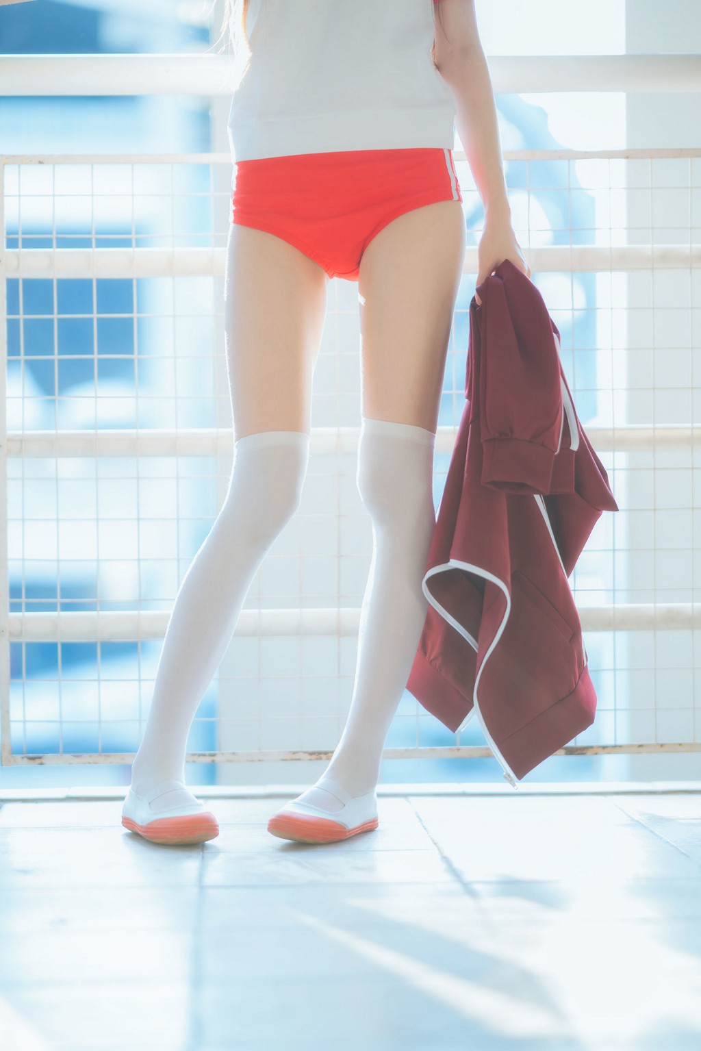 桜桃喵《赤い体操服》 [コスプレ美女] 写真集[44P