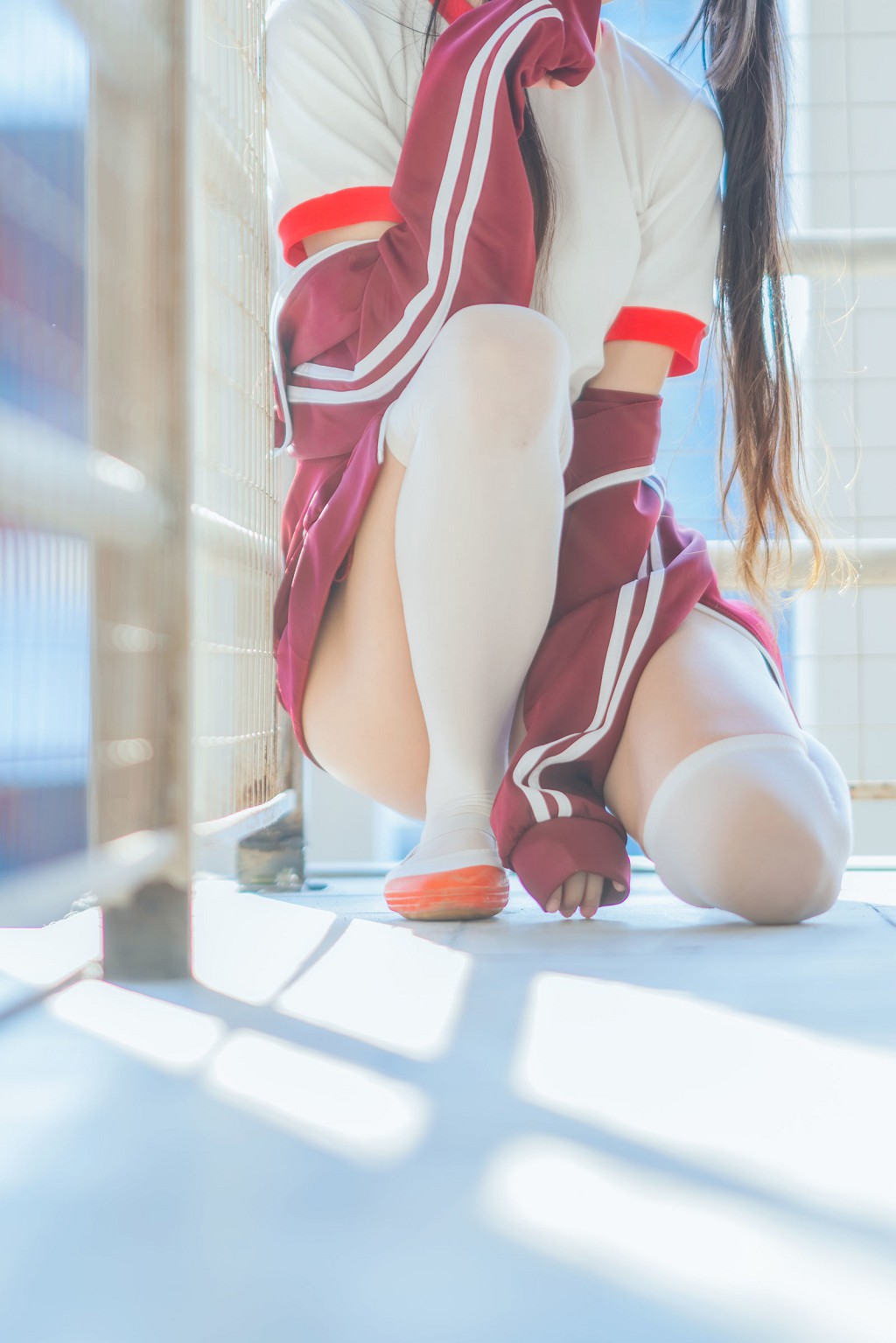 Sakurato Meow "Red Gymnastics Uniform" [Cosplay Beauty] Photobook [44P