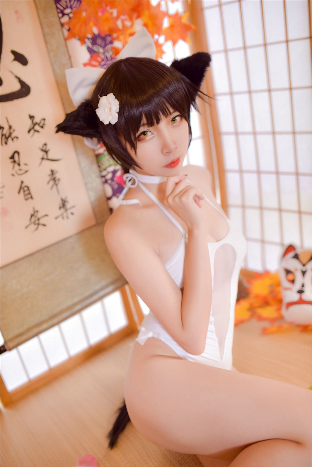 [风之领域] NO.161 COS嫩妹 写真集[47P]