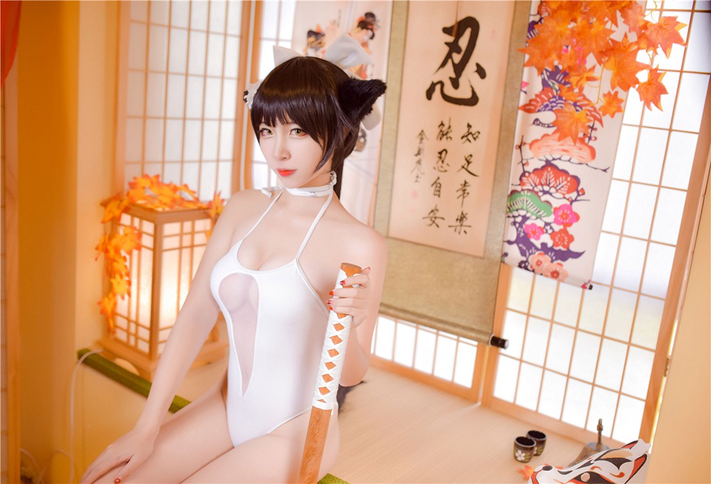 [风之领域] NO.161 COS嫩妹 写真集[47P]