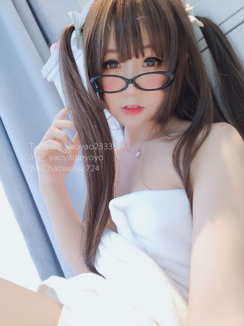 搖搖樂yoyo《浴巾風情》 [Cosplay福利] 寫真集[46P