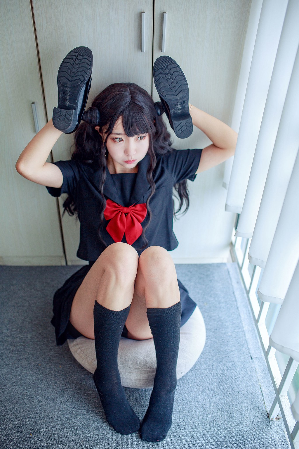Coser Heichuan "Little Devil JK" [Cosplay Benefits] Photo Book [32P