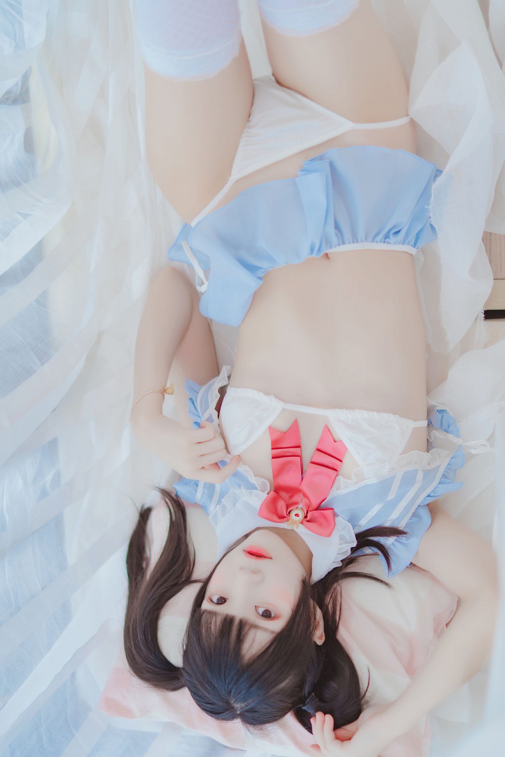 桜桃喵 《アリスのウサギ》 [コスプレ美女] 写真集[44P