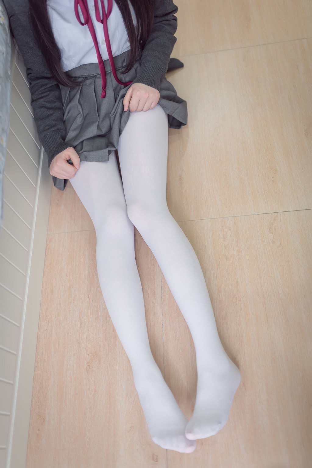 Xue Qi SAMA "JK White Silk" [Fan Service Cosplay] Photo Book [46P