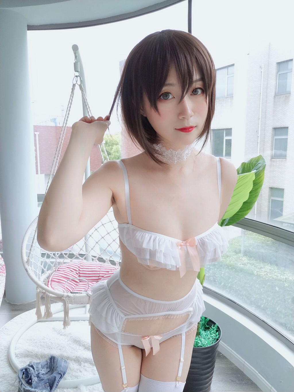 COSER Bạch Ngân 81: Màu Trắng Thuần Khiết [Cô Gái Cosplay] Sưu Tập Ảnh [30P