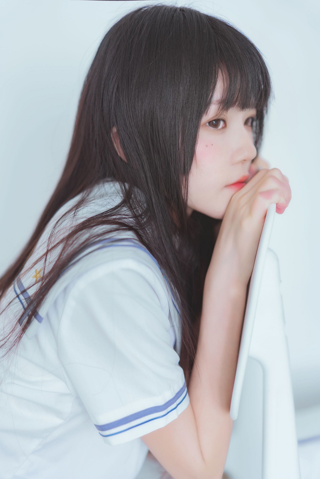 桜桃喵《校服黑丝》 [Cosplay美女] 写真集[49P]