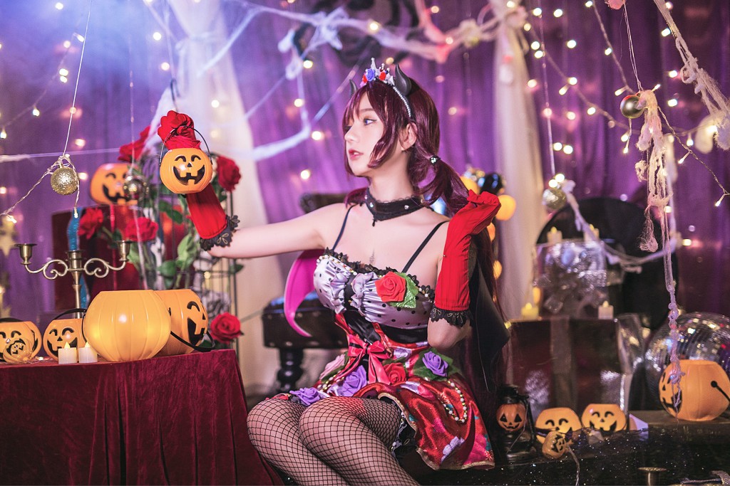 COSER  belle ta Big Brother 'Little Devil + Zhen Ji + Jin Lian' [Cosplay Beauty] Photo Album [26P