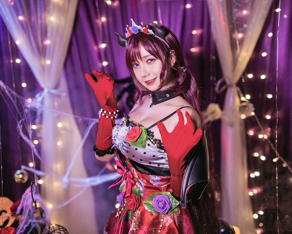 COSER  belle ta Big Brother 'Little Devil + Zhen Ji + Jin Lian' [Cosplay Beauty] Photo Album [26P