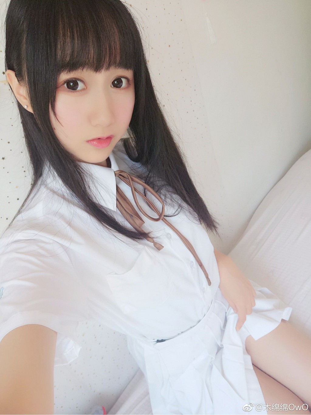 Moe Nữ Mộc Miên Miên OwO 《Ảnh Tự Sướng Cuộc Sống Trên Weibo》 [Cosplay Người Đẹp] Tập ảnh [120P