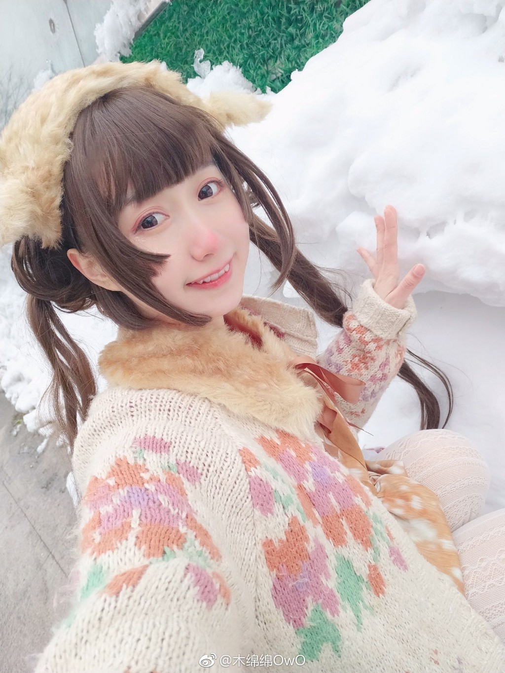 Moe Nữ Mộc Miên Miên OwO 《Ảnh Tự Sướng Cuộc Sống Trên Weibo》 [Cosplay Người Đẹp] Tập ảnh [120P