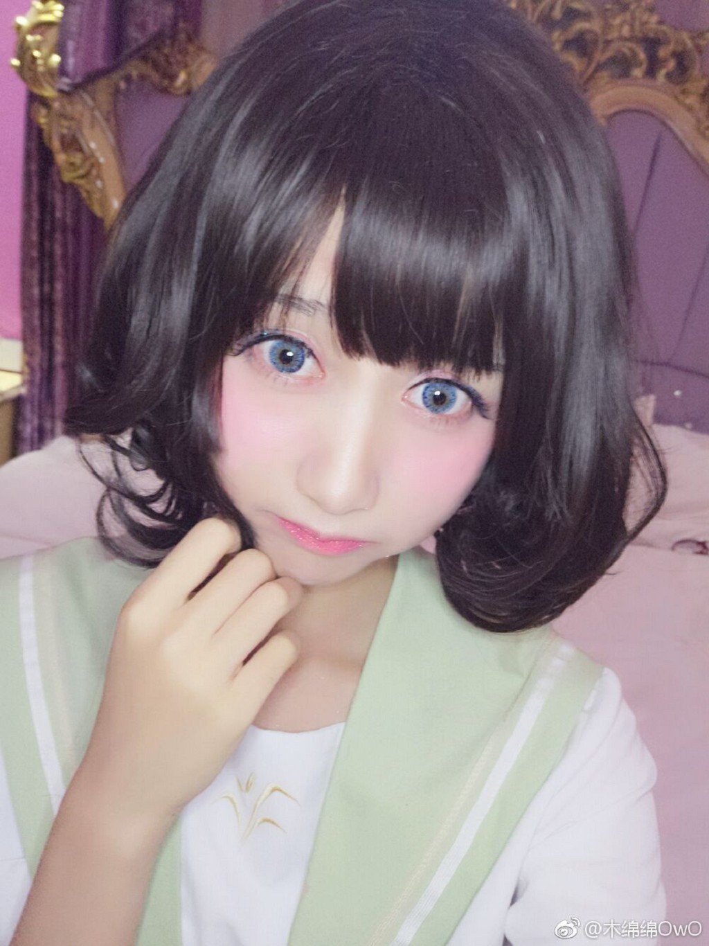 Moe Nữ Mộc Miên Miên OwO 《Ảnh Tự Sướng Cuộc Sống Trên Weibo》 [Cosplay Người Đẹp] Tập ảnh [120P