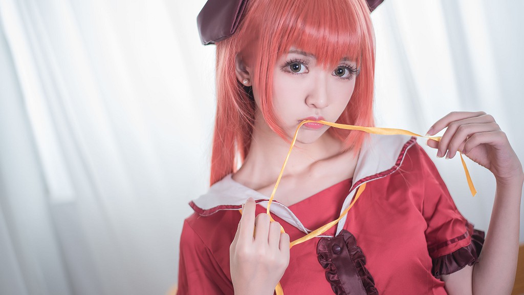 Eel Yu Fei Er 《Azur Lane + Qipao + Nữ phù thủy tóc đỏ》 [Cosplay mỹ nữ] Bộ sưu tập ảnh [34P