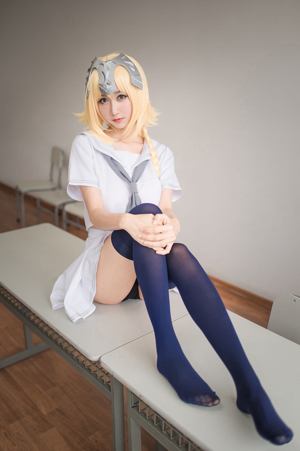 木綿綿《貞德（白）》 [COSER美女] 寫真集[28P