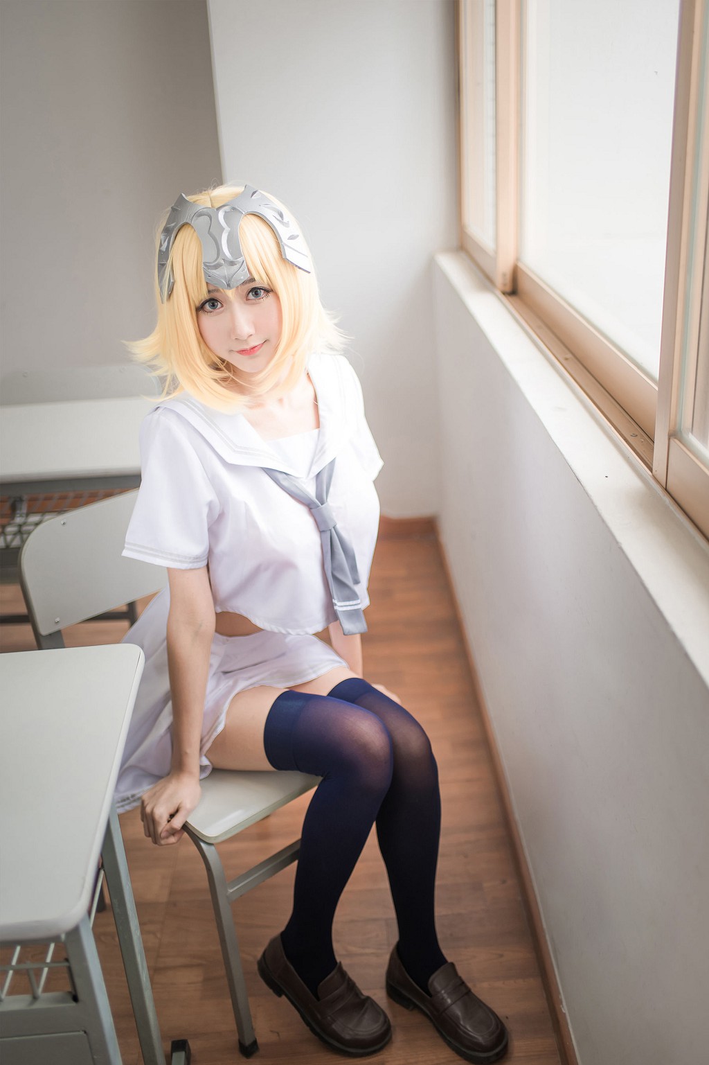 木綿綿《貞德（白）》 [COSER美女] 寫真集[28P