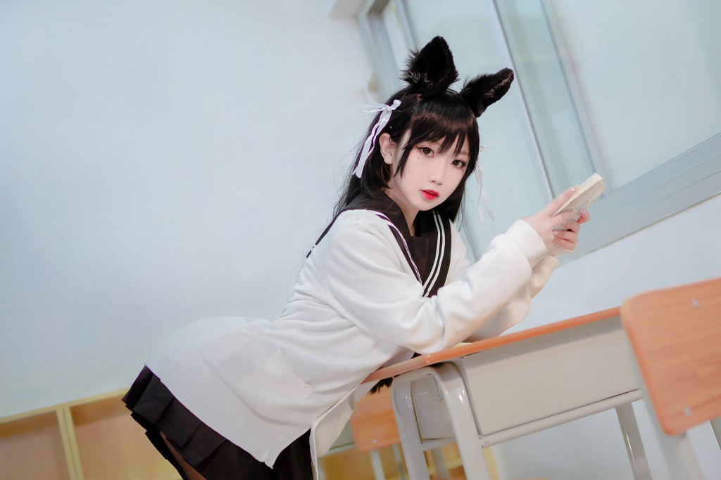 鬼畜瑶在不在w《JK制服》 [Cosplay福利] 写真集[22P]