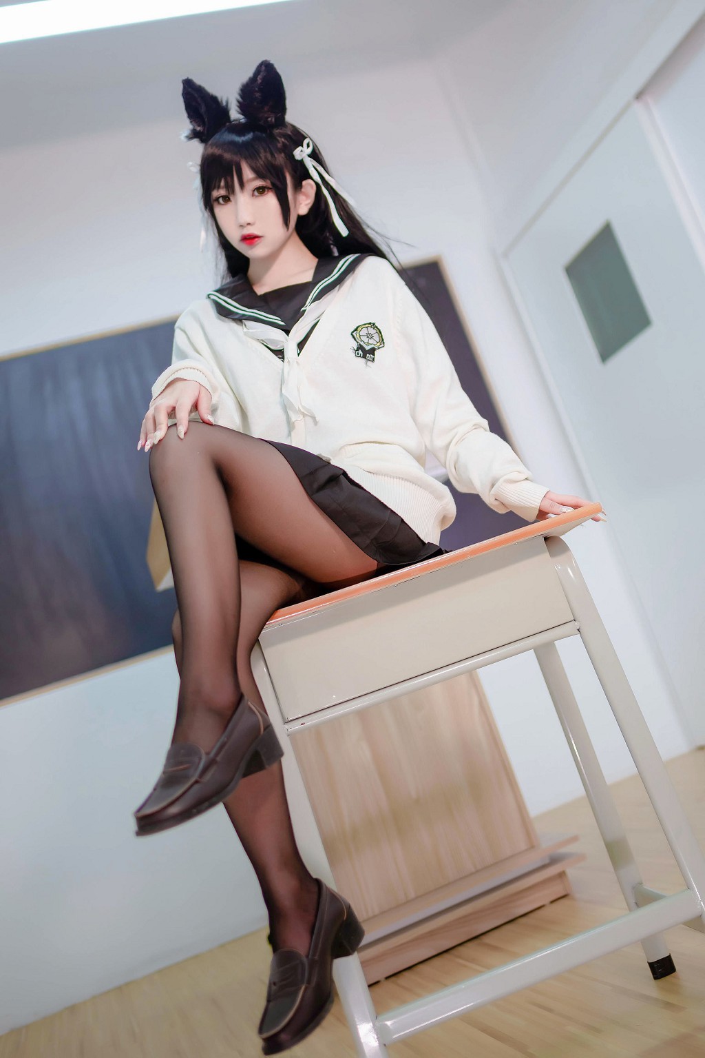 鬼畜瑶在不在w《JK制服》 [Cosplay福利] 写真集[22P]