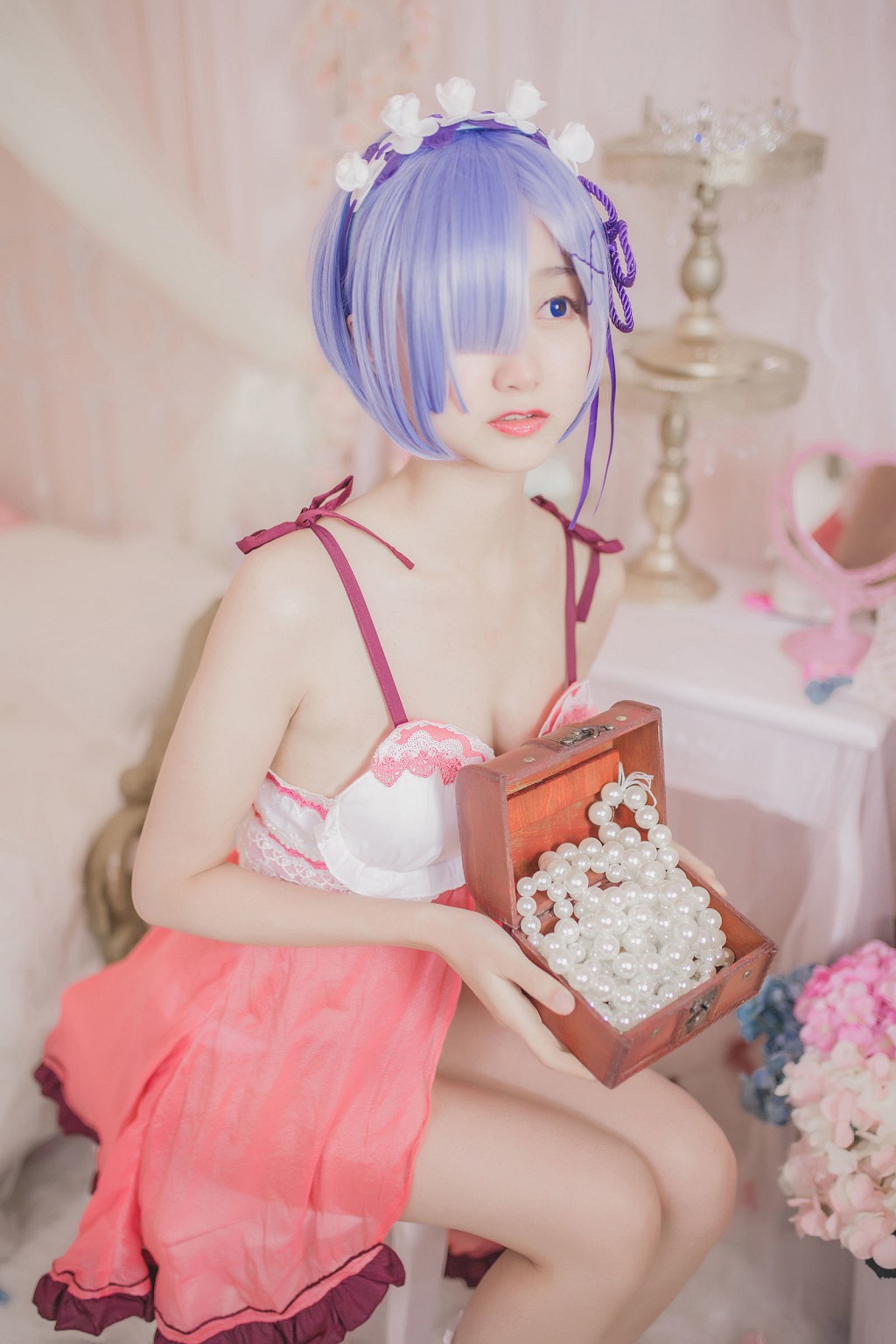 木绵绵OwO《蕾姆睡衣》 [COSER美女] 写真集[24P