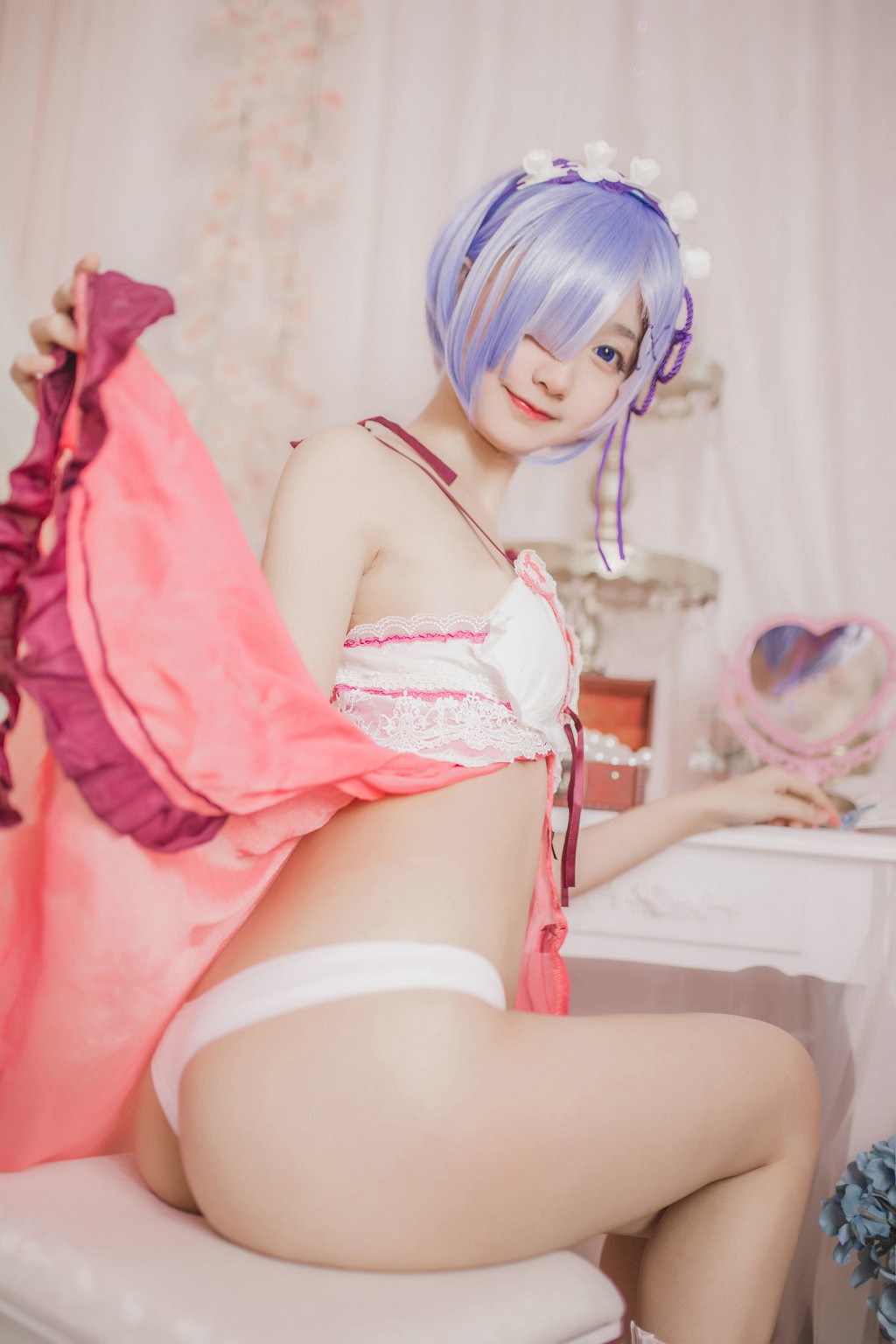 木绵绵OwO《蕾姆睡衣》 [COSER美女] 写真集[24P