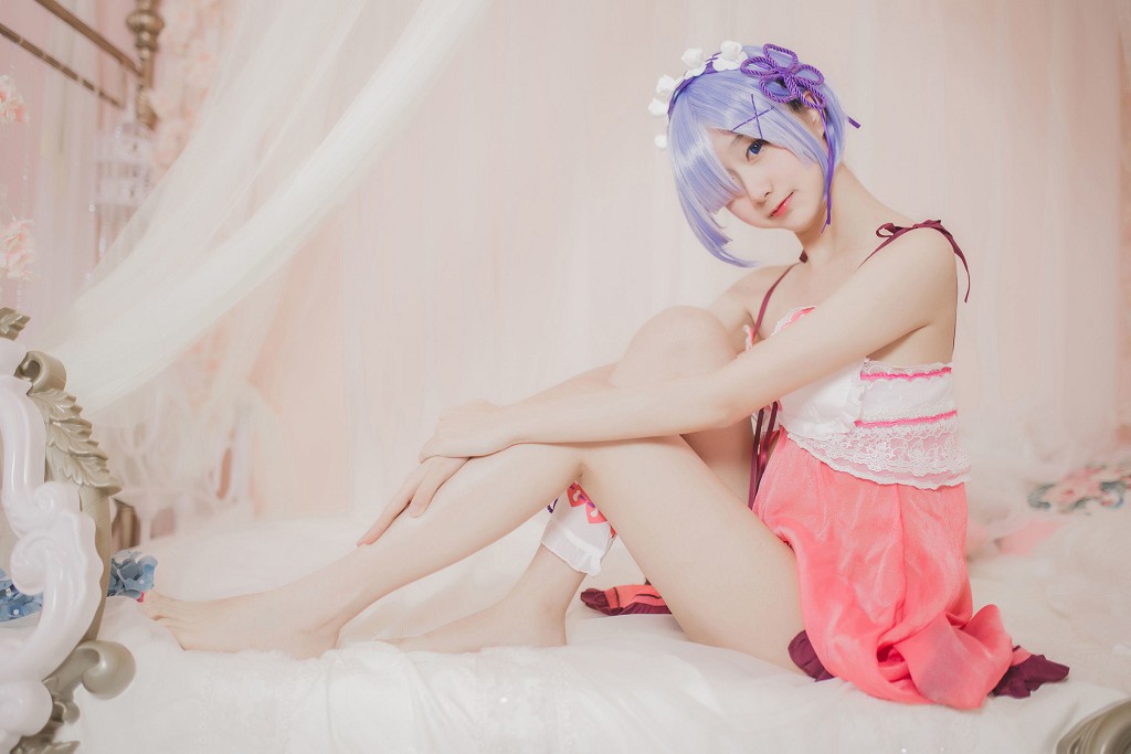 木绵绵OwO《蕾姆睡衣》 [COSER美女] 写真集[24P