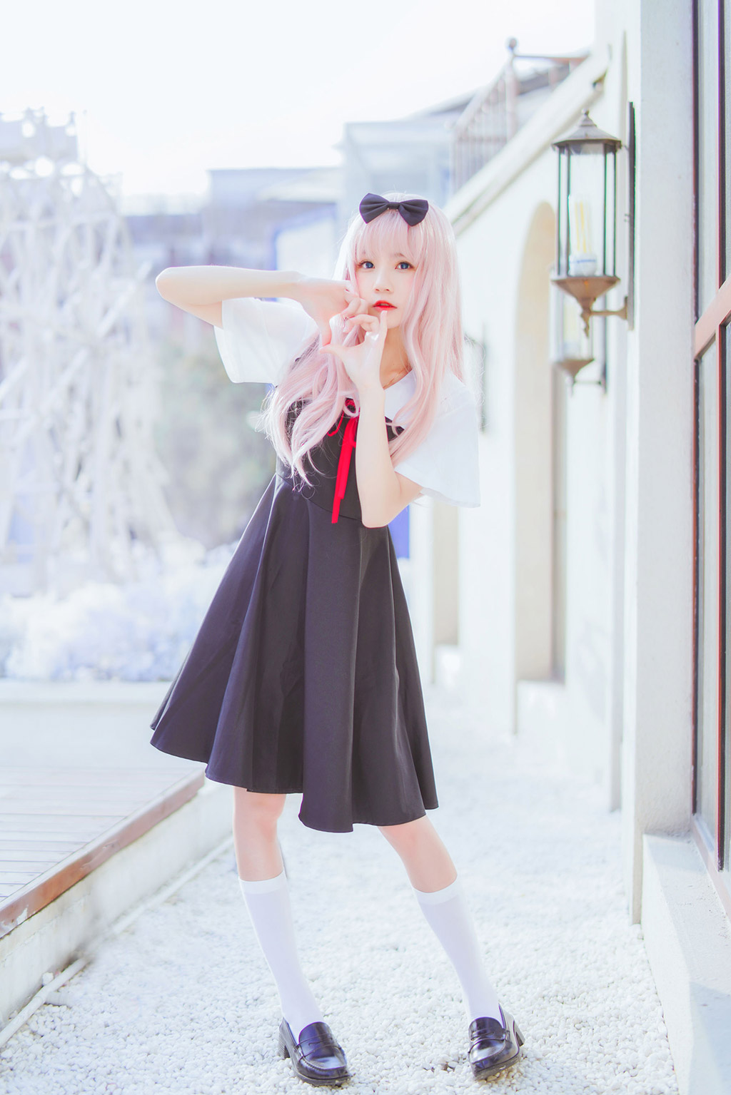 櫻桃喵《藤原千花》 [蘿莉COS] 写真集[48P