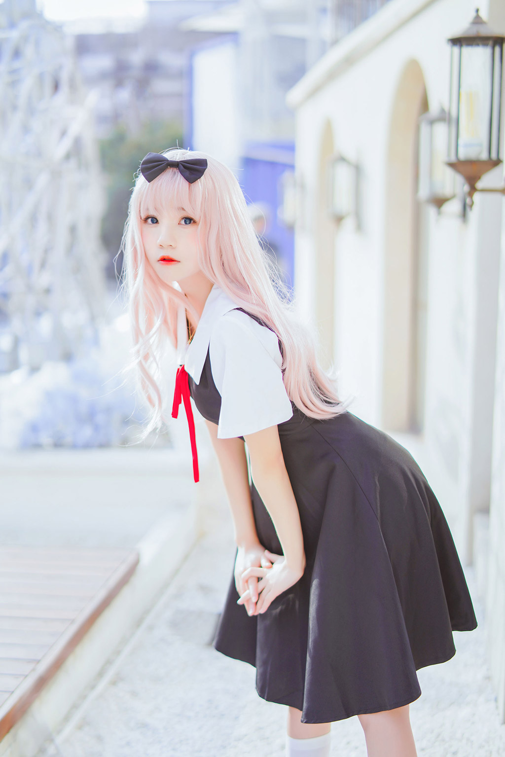 櫻桃喵《藤原千花》 [蘿莉COS] 写真集[48P
