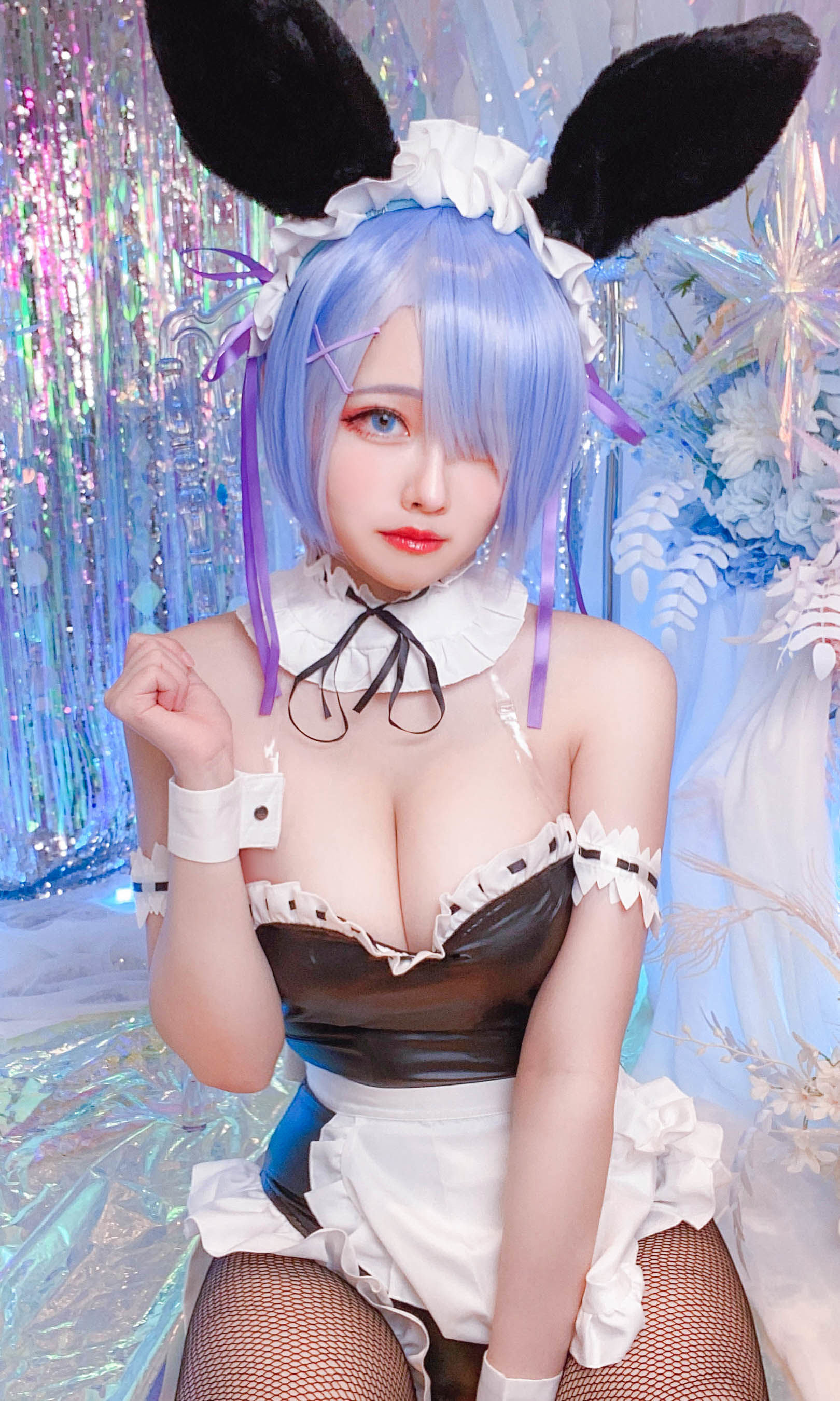 ネット人気COS] Artyヤティ - レム バニー suit ver. (Re:ゼロ)