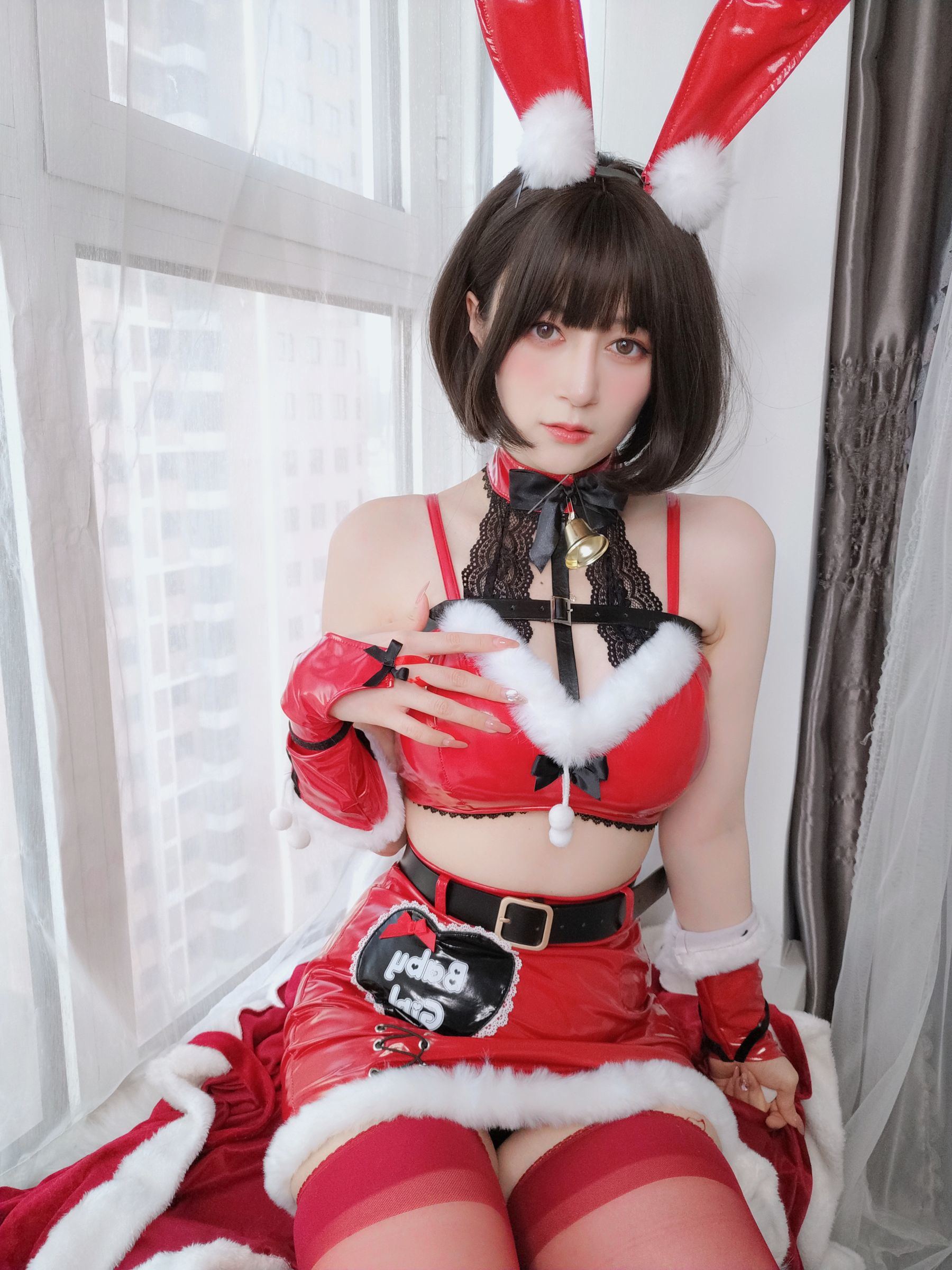 Wanghong COS] Coser Xiaojie Baiyin - Giáng Sinh Vui Vẻ