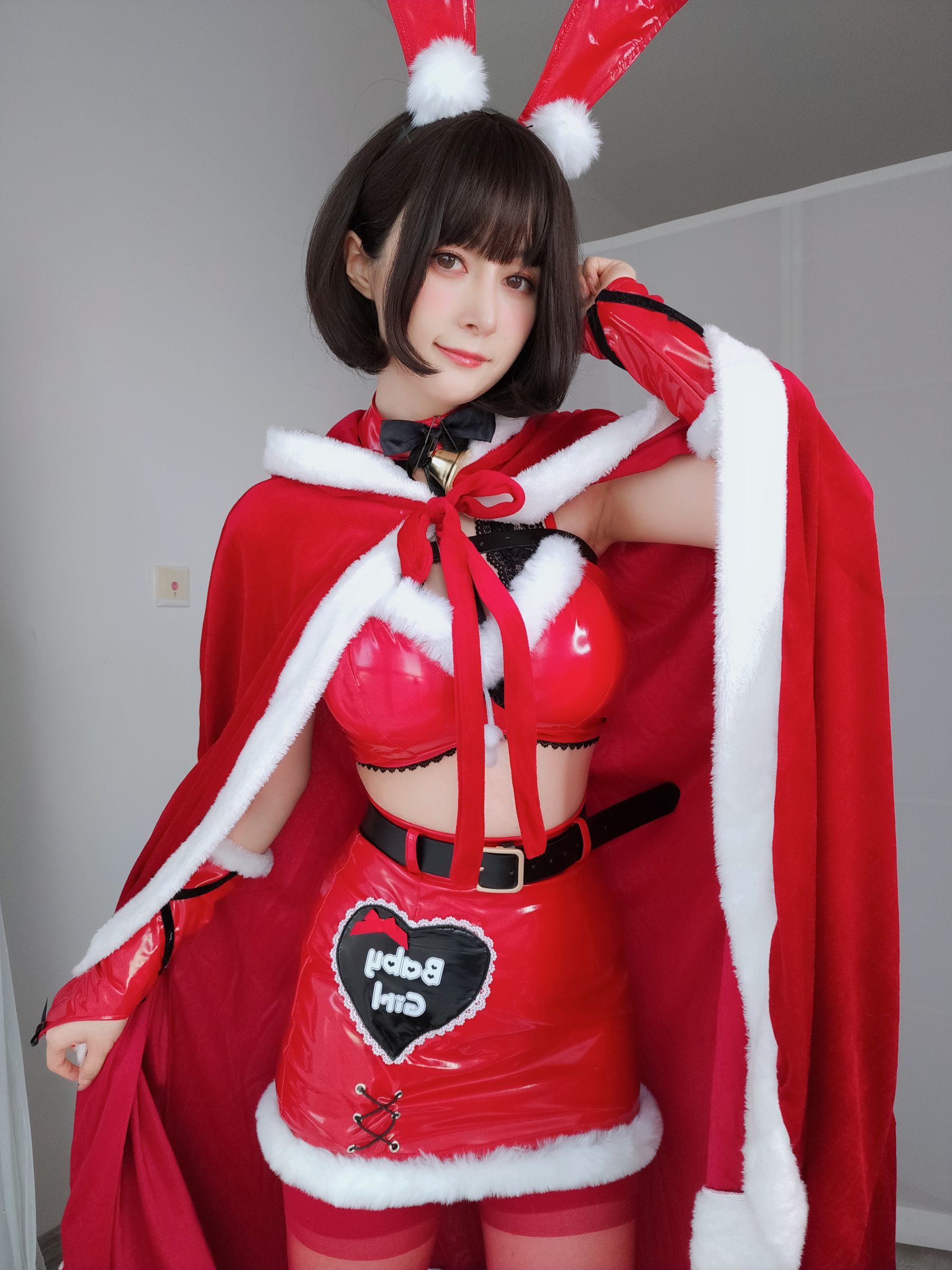 網紅COS] Coser小姐姐白銀 - 聖誕快樂