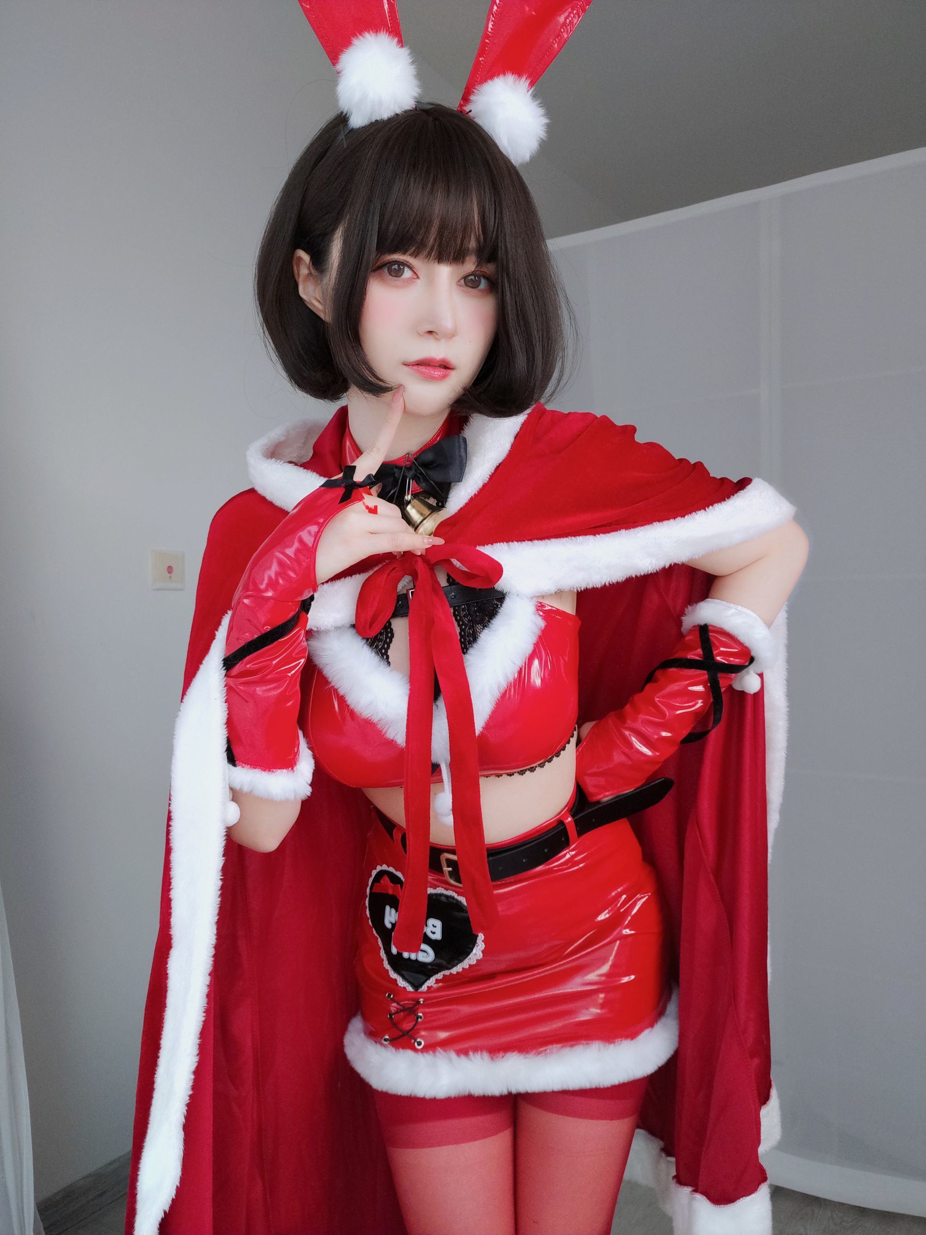 網紅COS] Coser小姐姐白銀 - 聖誕快樂