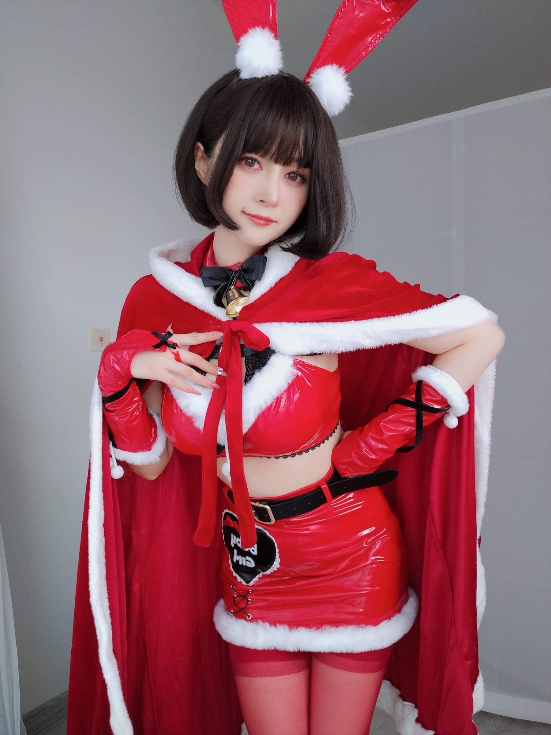 網紅COS] Coser小姐姐白銀 - 聖誕快樂