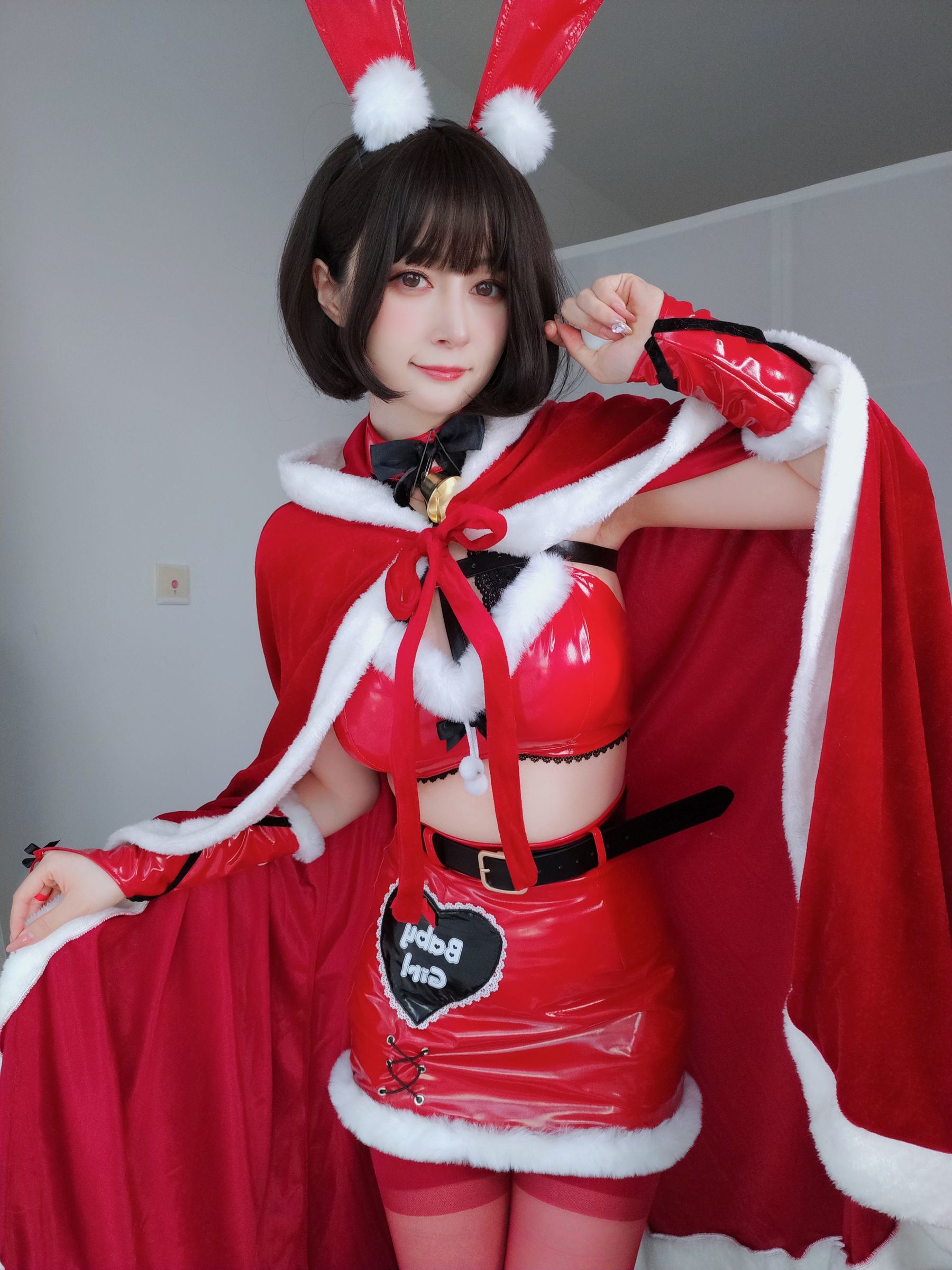網紅COS] Coser小姐姐白銀 - 聖誕快樂