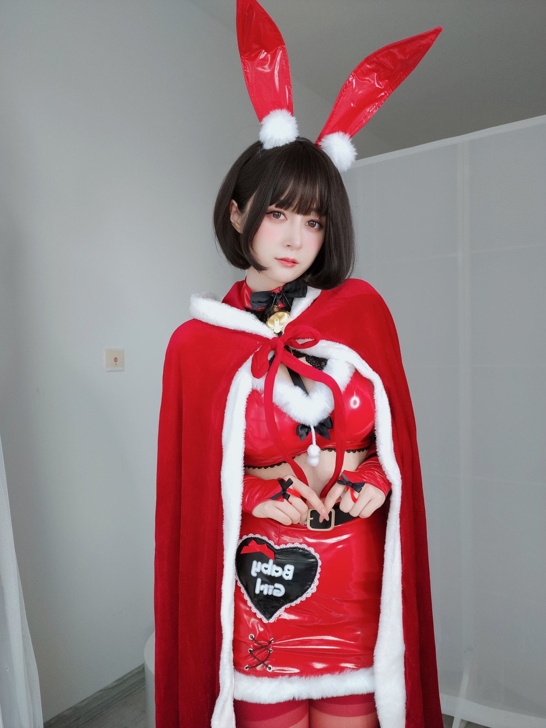 網紅COS] Coser小姐姐白銀 - 聖誕快樂