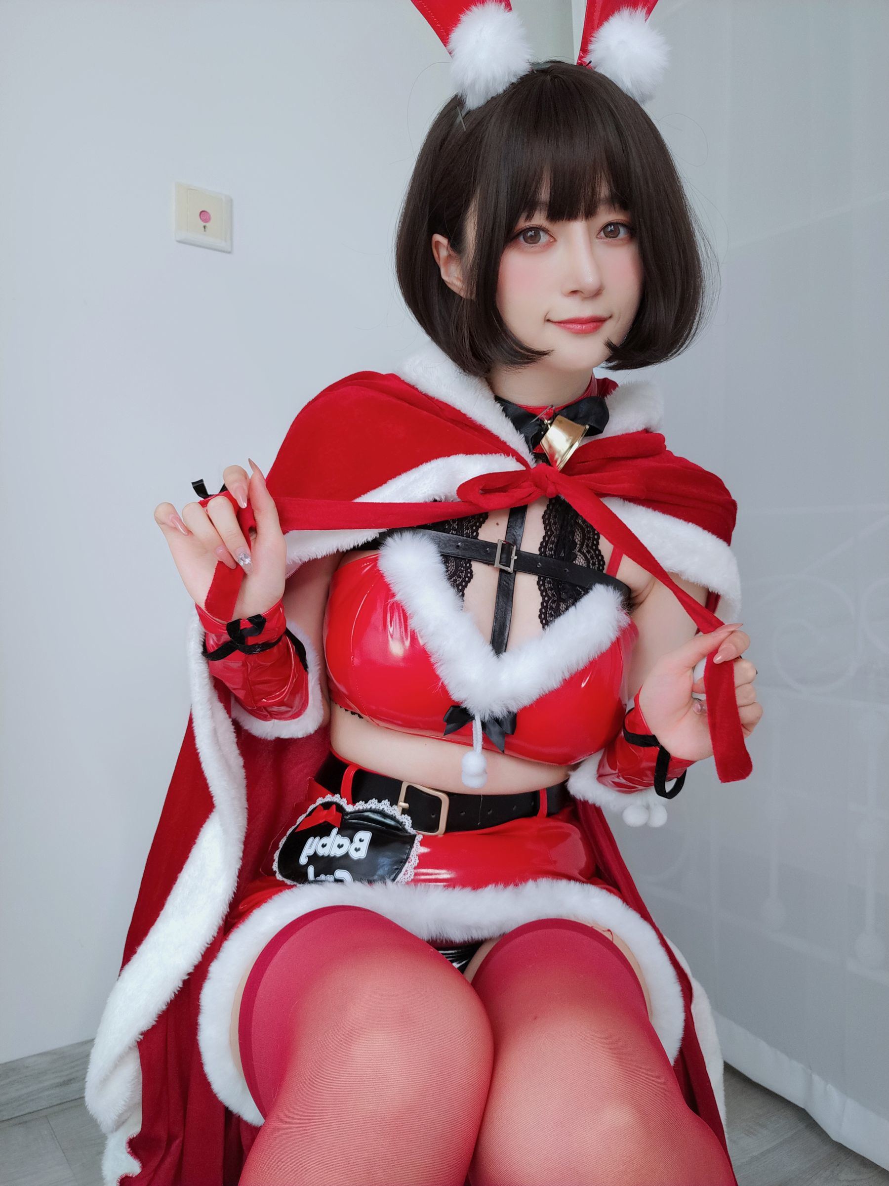 Wanghong COS] Coser Xiaojie Baiyin - Giáng Sinh Vui Vẻ