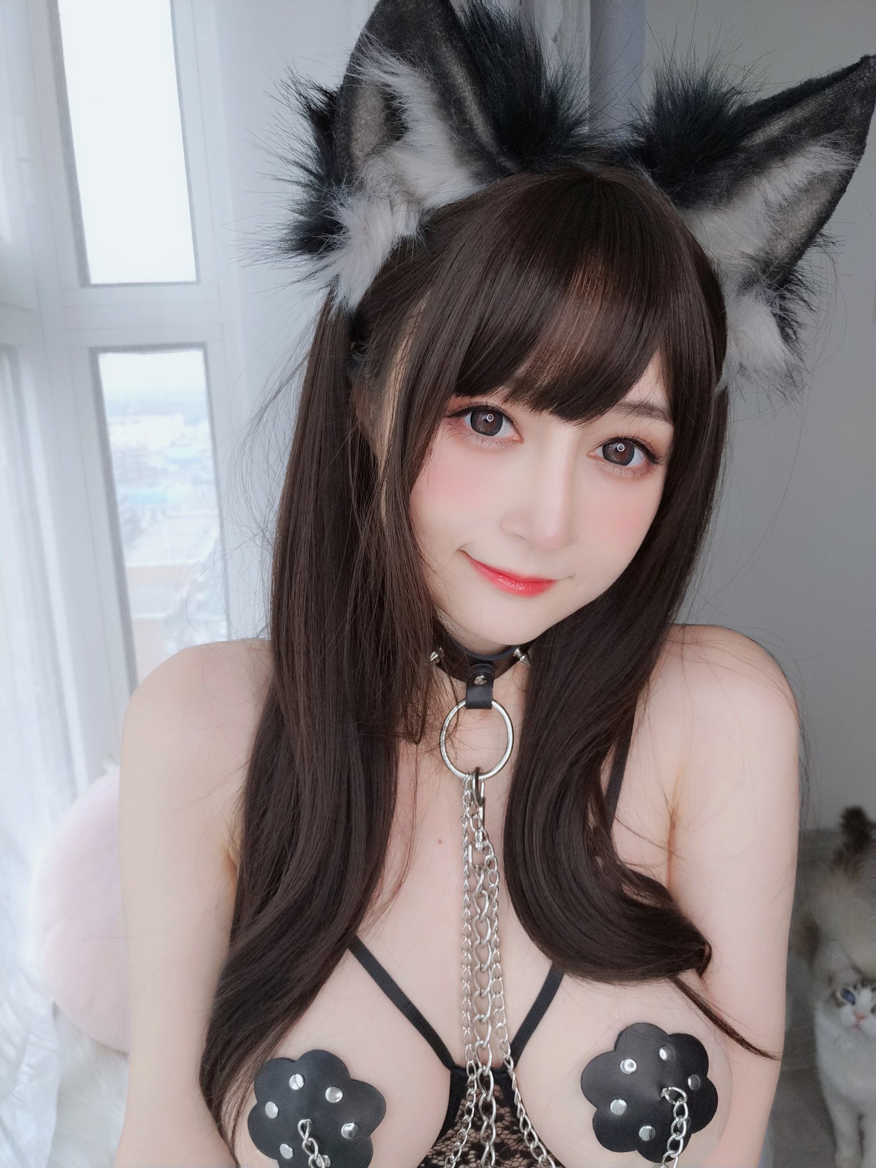 Net Red COS] Coser Tiểu Thư Bạc - Chó Dễ Thương
