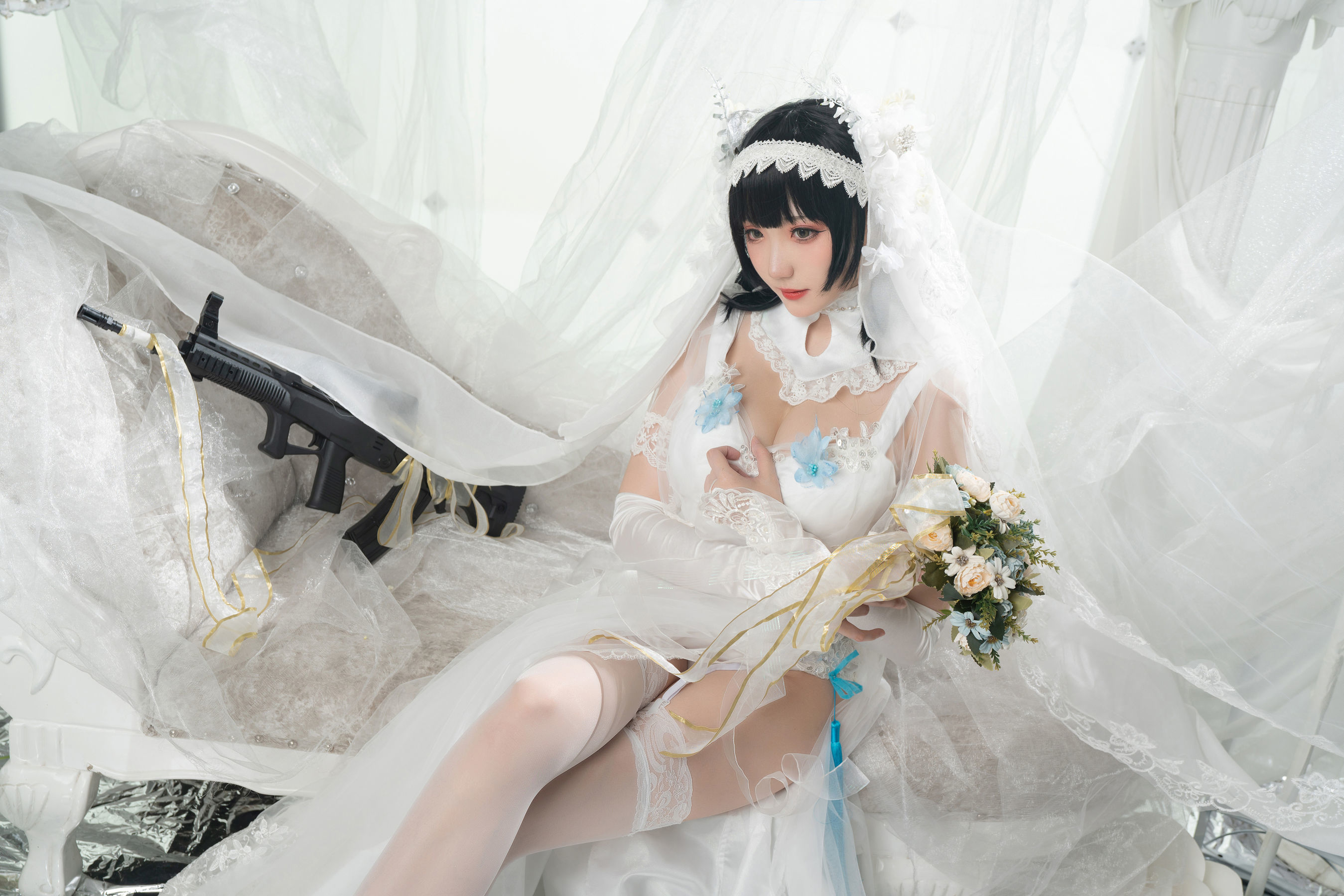 ネット紅COS] Coser グアシちゃんの特典 - 95式花嫁