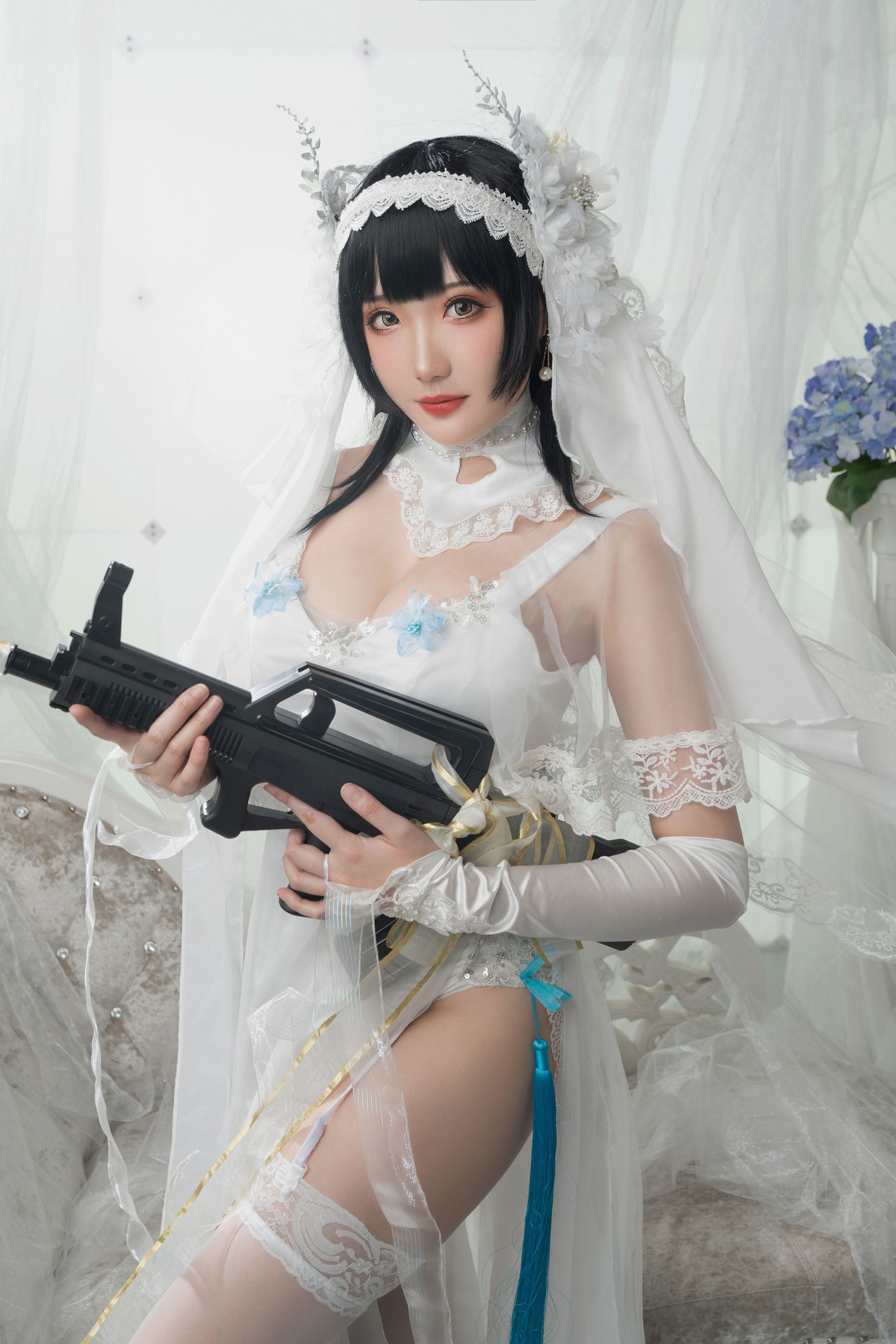 Internet Celebrity Cosplay] Coser Gua Xi Jiang Welfare - 95 Style Bride