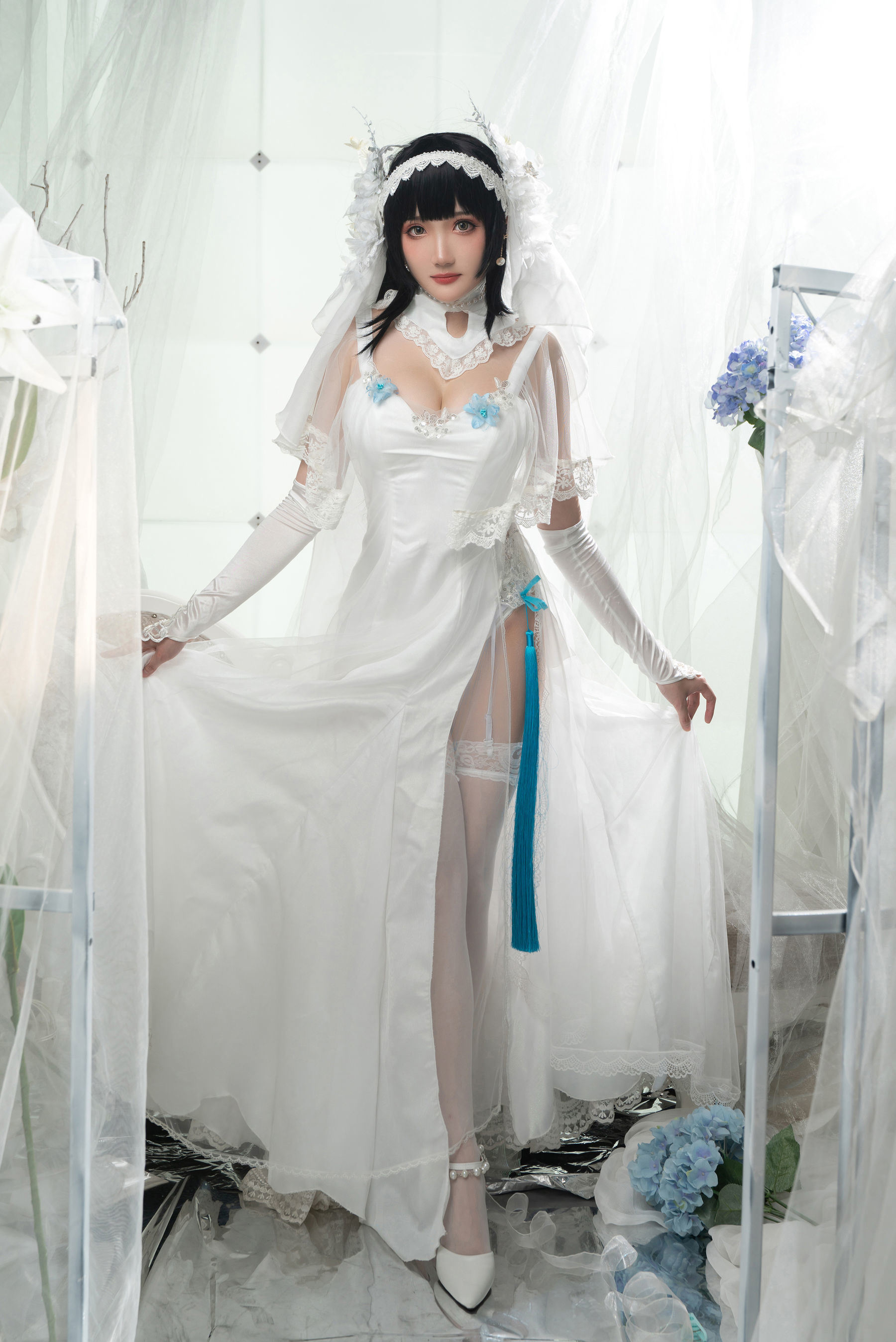 Internet Celebrity Cosplay] Coser Gua Xi Jiang Welfare - 95 Style Bride