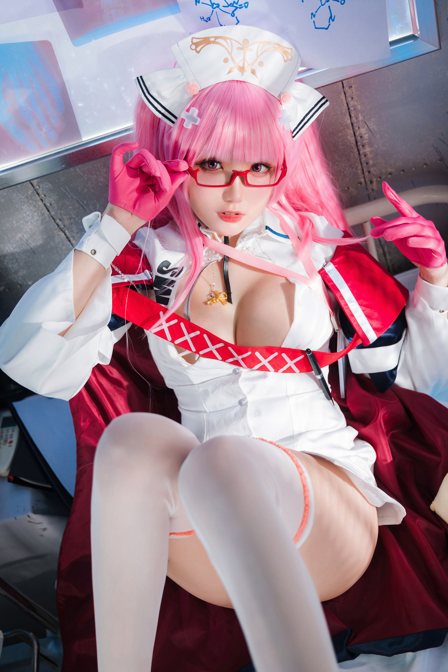Internet Celebrity COS] Coser Gua Xi Jiang Welfare - Perseus Nurse